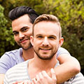 Image of 2 men embracing. Photo Credit: Copyright: wavebreakmediamicro / 123RF Stock Photo